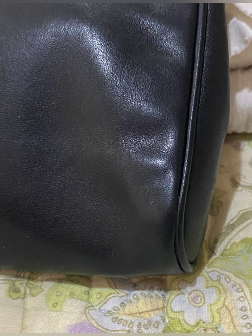 Coach Legacy Leather Wristlet Clutch Purse Bag Silver Hardware Minimalist Black - Picture 6 of 10